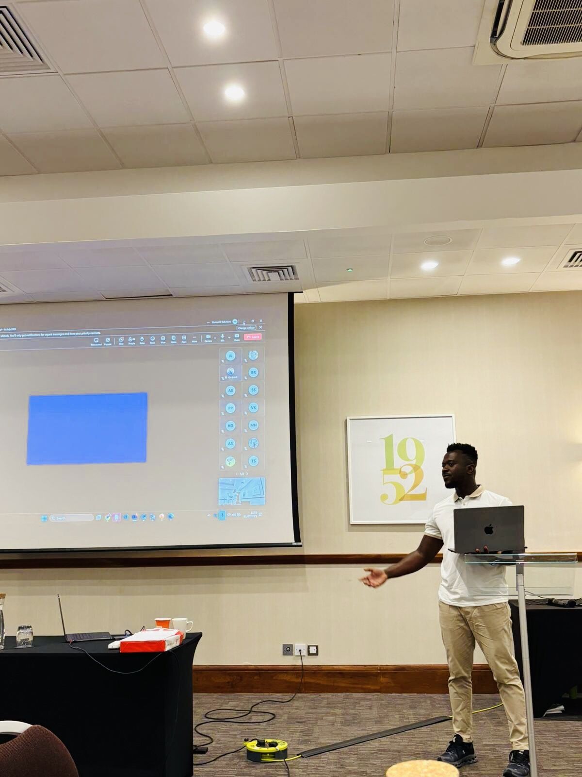 Presenting a talk to stakeholders and colleagues about the importance of empathy in what we do.