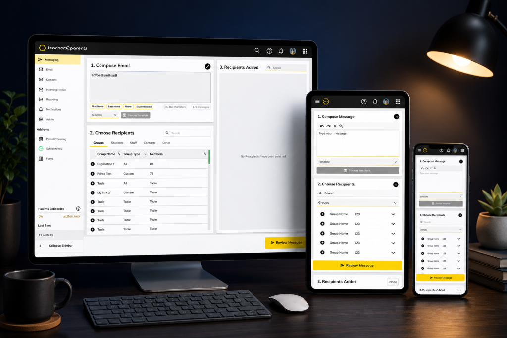 T2P Responsive Design